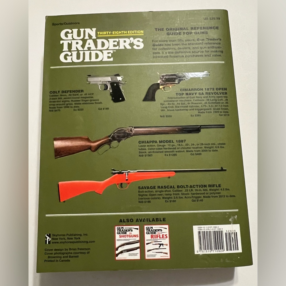 Gun Trader's Guide Thirty-Eighth Edition - Picture 9 of 10